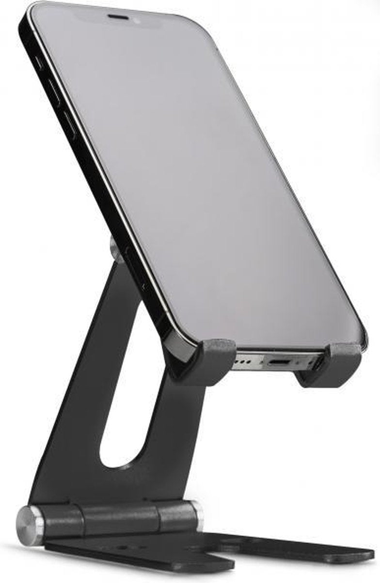 Xccess Foldable Desk Phone Holder Black