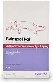 Exil kat flea free twinspot - 2 pipetten - 1 stuks