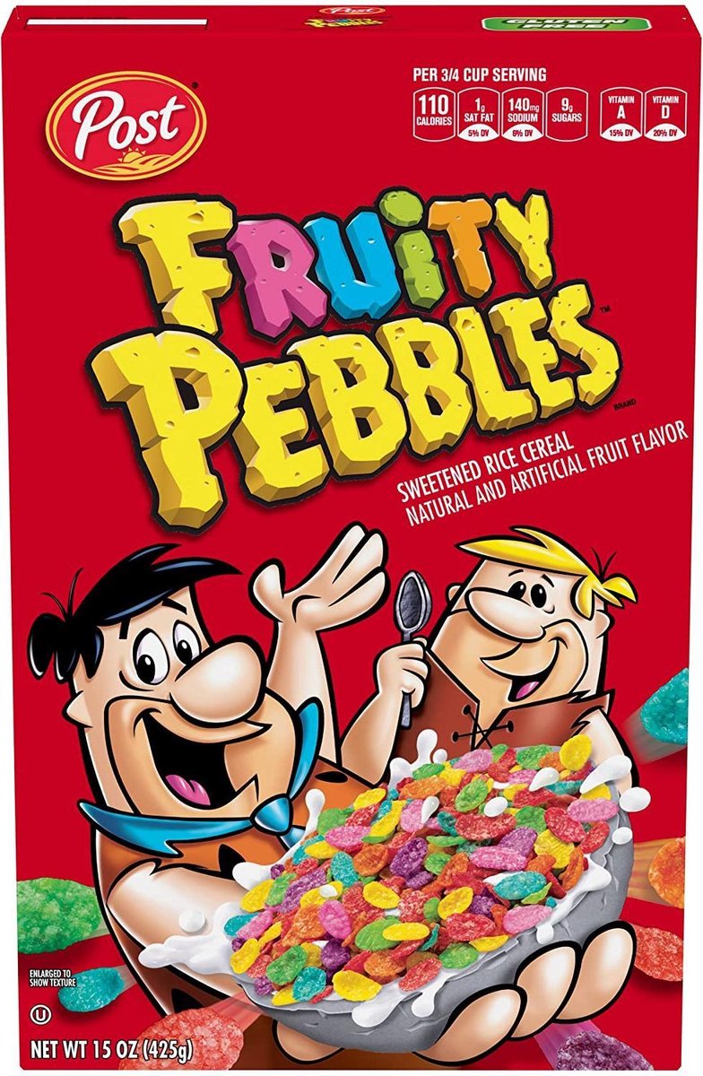 FRUITY  PEBBLES  Large 15 OZ / 425 GR