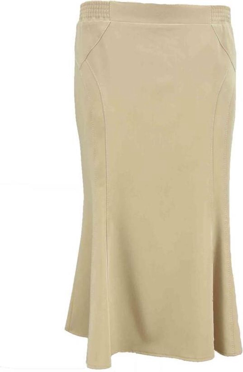 Sensia Rok Elastiek -  Model Ranco - beige - maat 44
