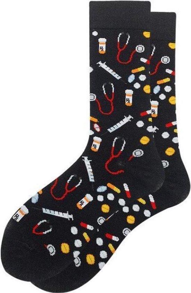 Fun sokken 'Huisarts set' (91121)