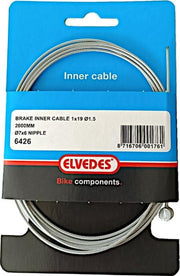 Elvedes rem binnenkabel 2000mm verzinkt T-nippel 6426