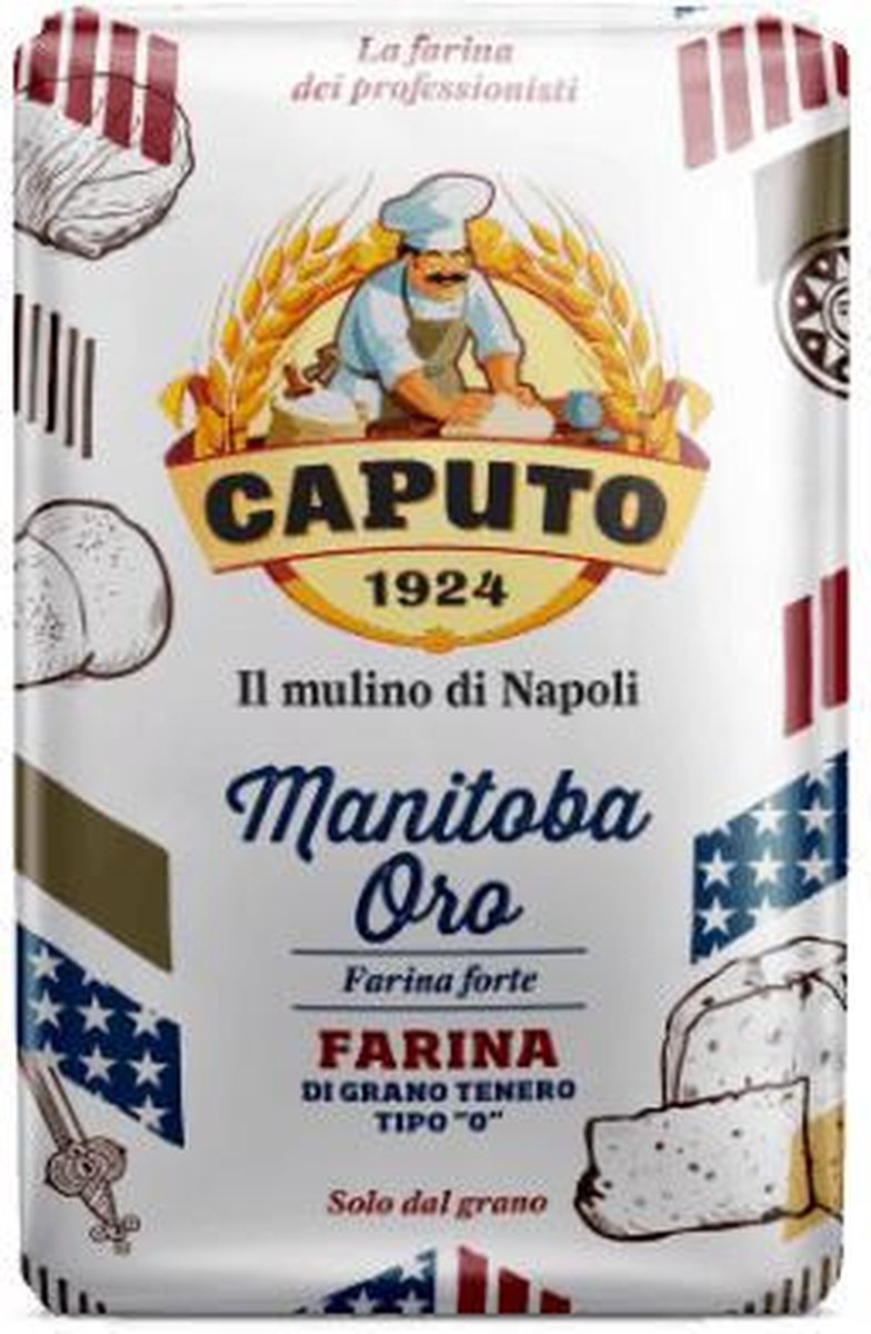 Caputo Manitoba Oro voor Ciabatta en Stokbrood 5x 1kg | Zelf Stokbrood