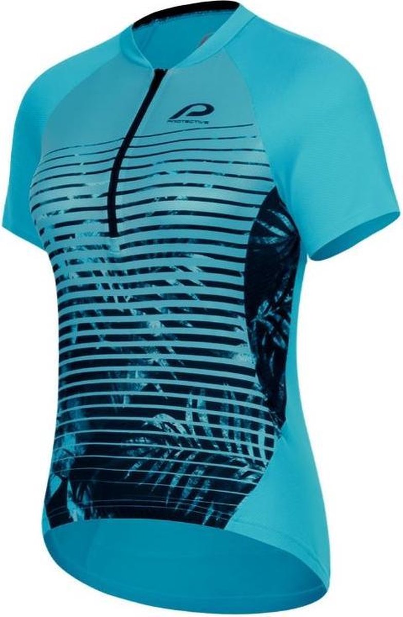 Protective Fietsshirt P-sunday Dames Polyester Blauw Mt 42