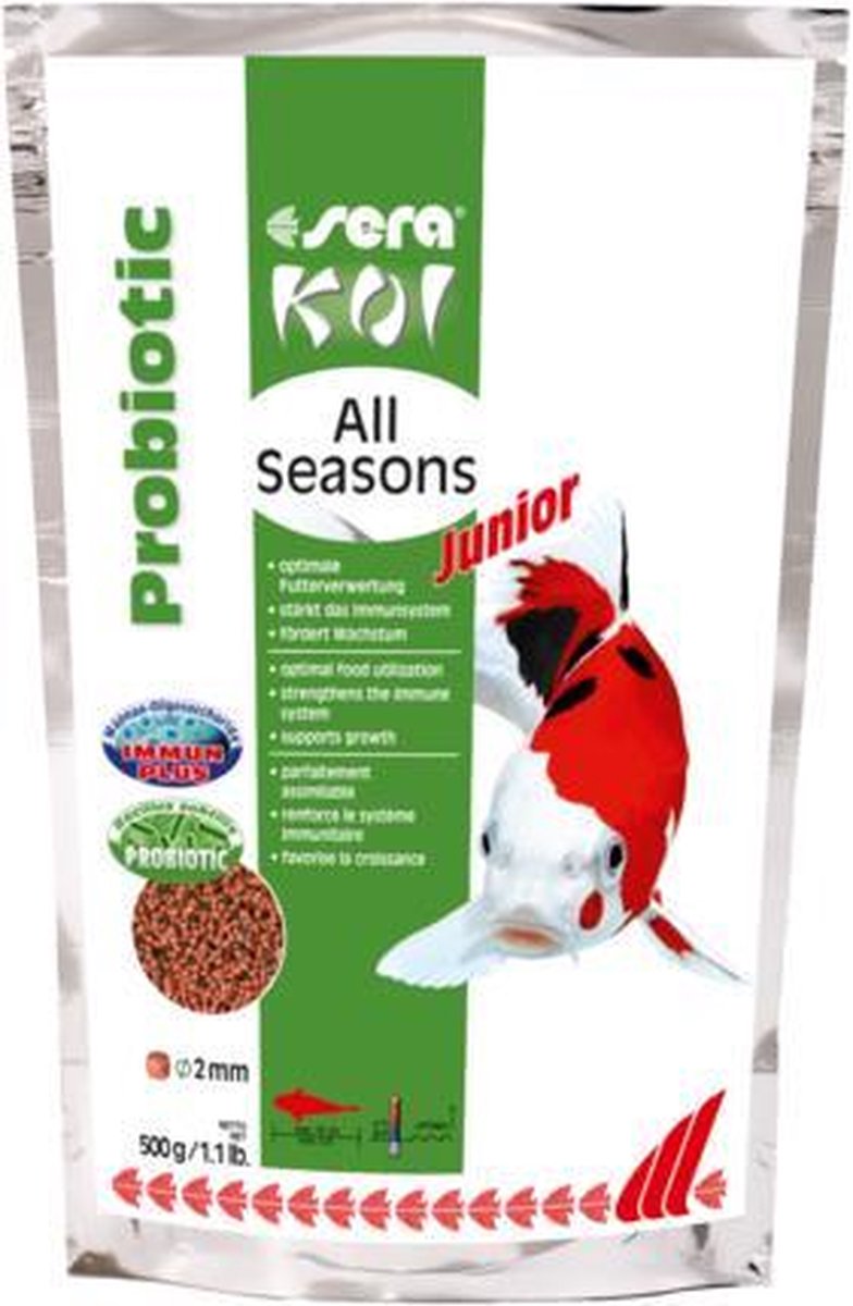 Vijvervisvoer - Sera Koi Junior All Seasons - 500g