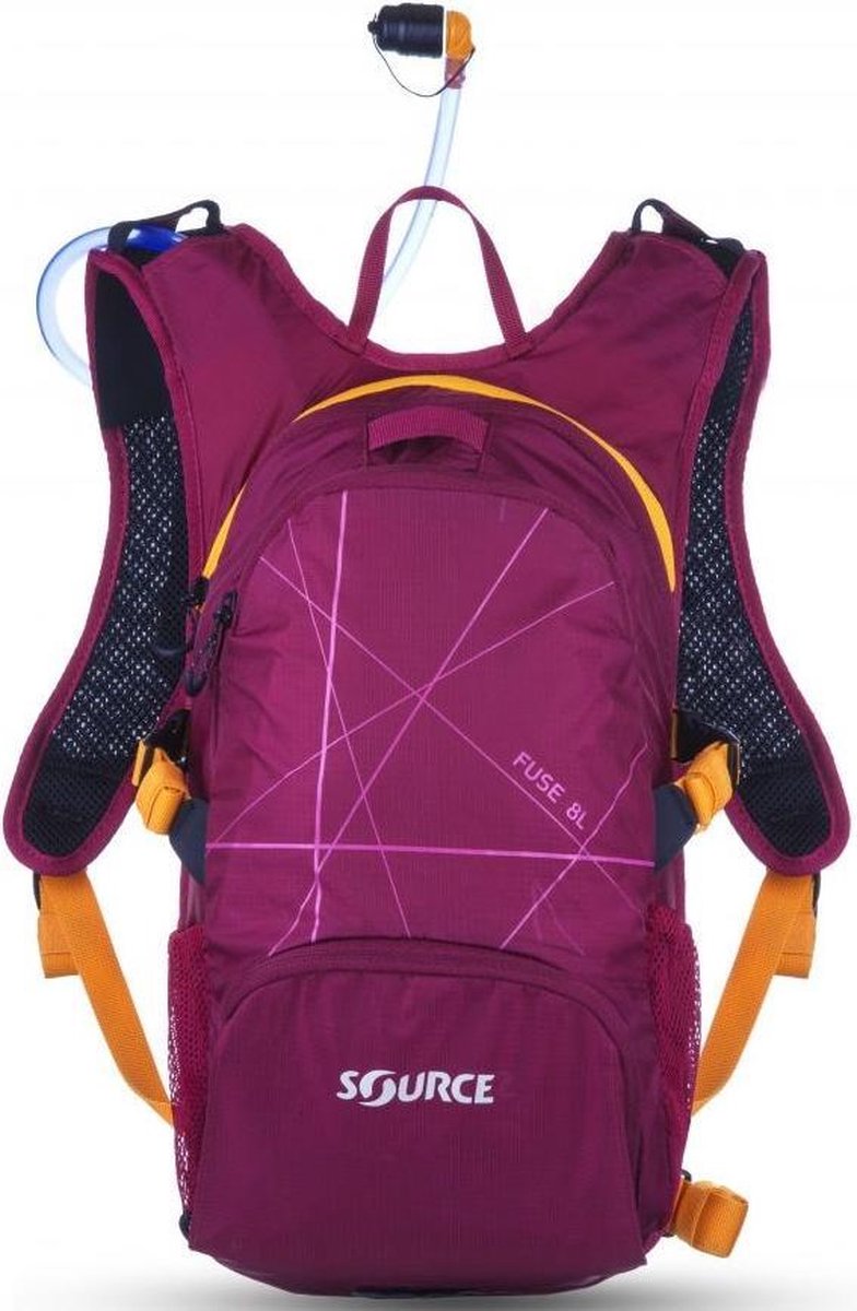 Source Drinkrugzak Fuse 8 Liter Nylon Roze