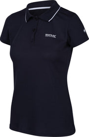 Regatta - Women's Maverick V Short Sleeve Polo Shirt - Outdoorshirt - Vrouwen - Maat 52 - Blauw