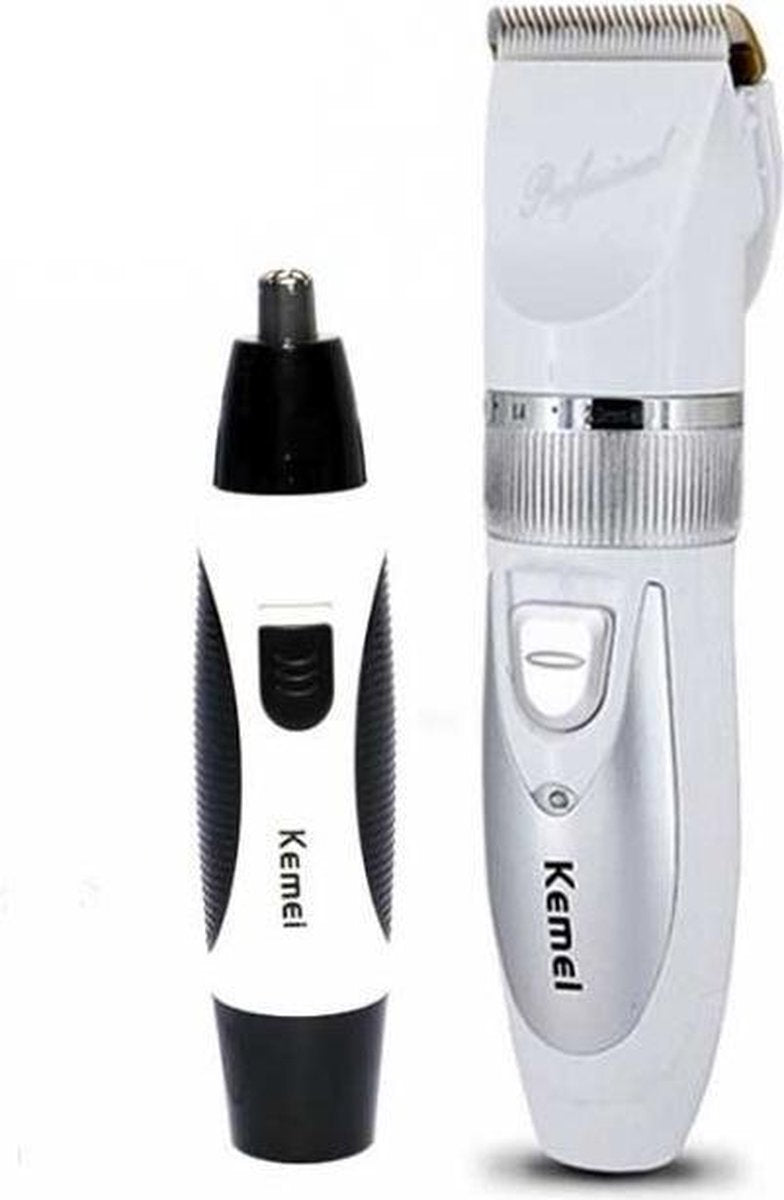 Kemei 2 In 1 Scheerapparaat en neustrimmer (KM-6689)