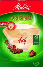 Melitta Aroma-Filtertüten 1x4 Houseware filter Bruin