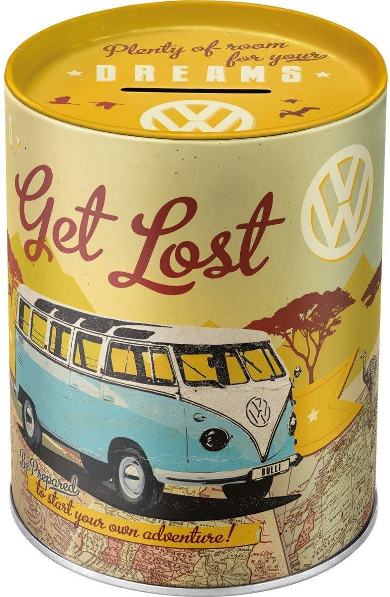 Spaarpot - VW Volkswagen Let's Get Lost (hersluitbaar)
