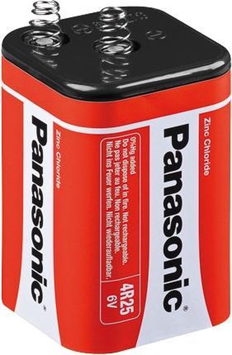 Wentronic 4R25 9Ah 6V Panasonic Special Power
