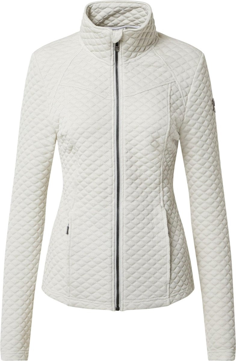 killtec dames vest/jas Selvana lichtgrijs - maat 40