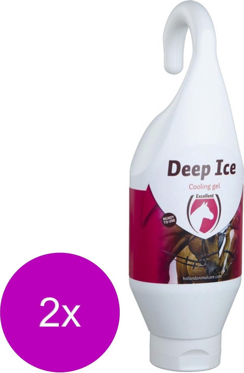 Excellent Deep Ice Cooling Gel - Paardenverzorging - 2 x 500 ml
