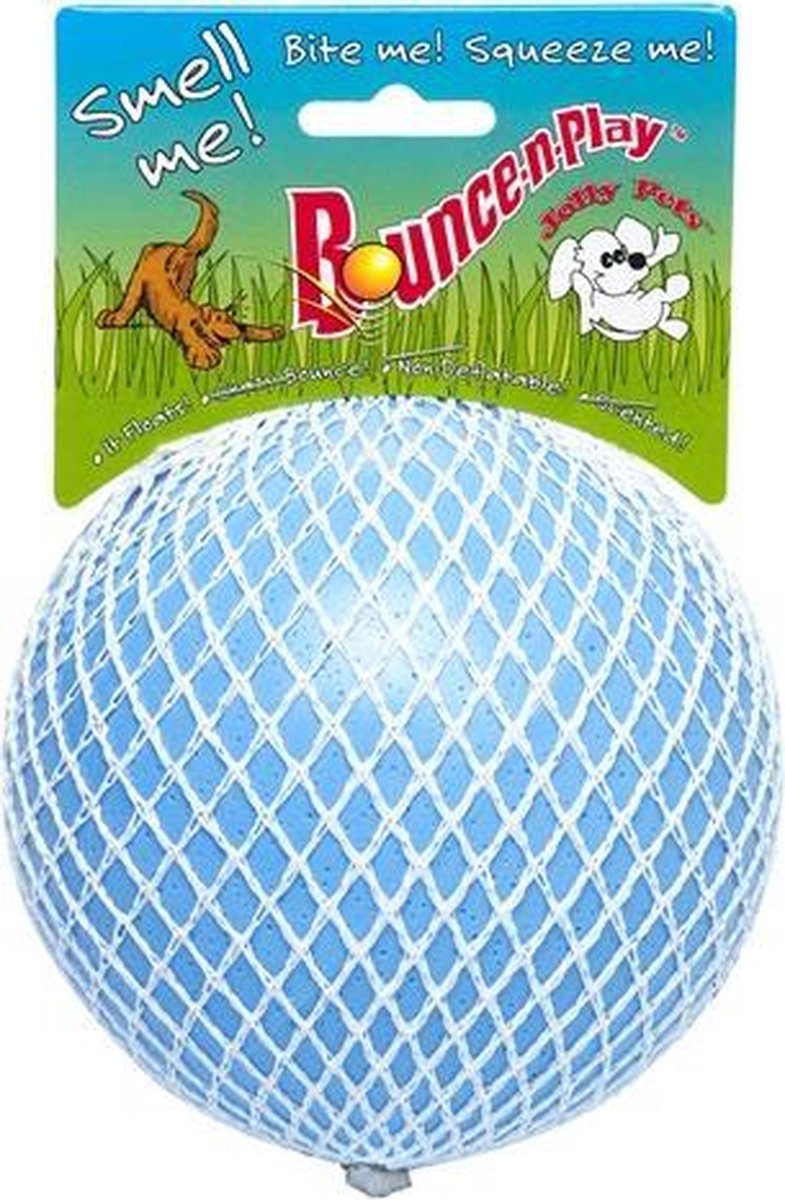 Jolly Bounce-n-Play (4.5 inch) 11 cm baby blauw