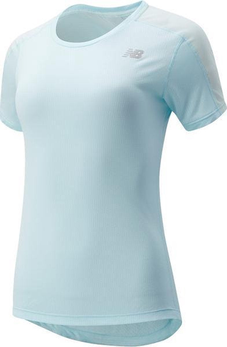 New Balance Impact Run SS Dames - blauw - maat S