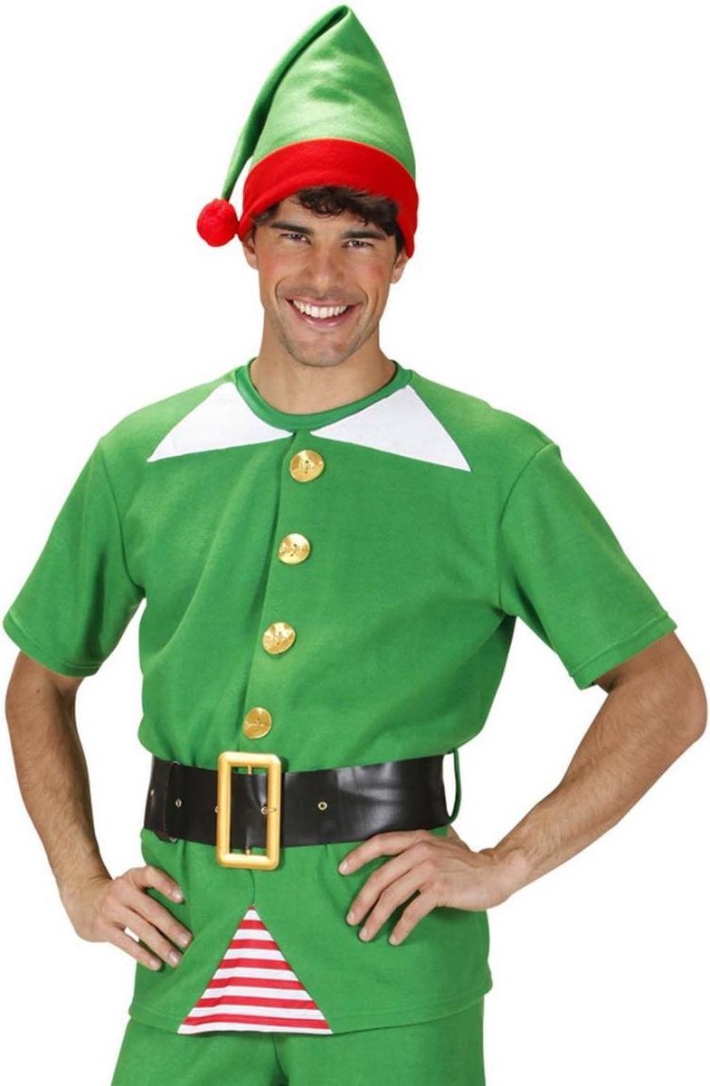 Kerstman helper Elf  - Maat XL