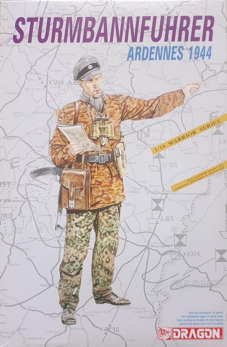 STURMBAHNNFUHRER (ARDENNES 1944) 1:16 - modelbouwsets