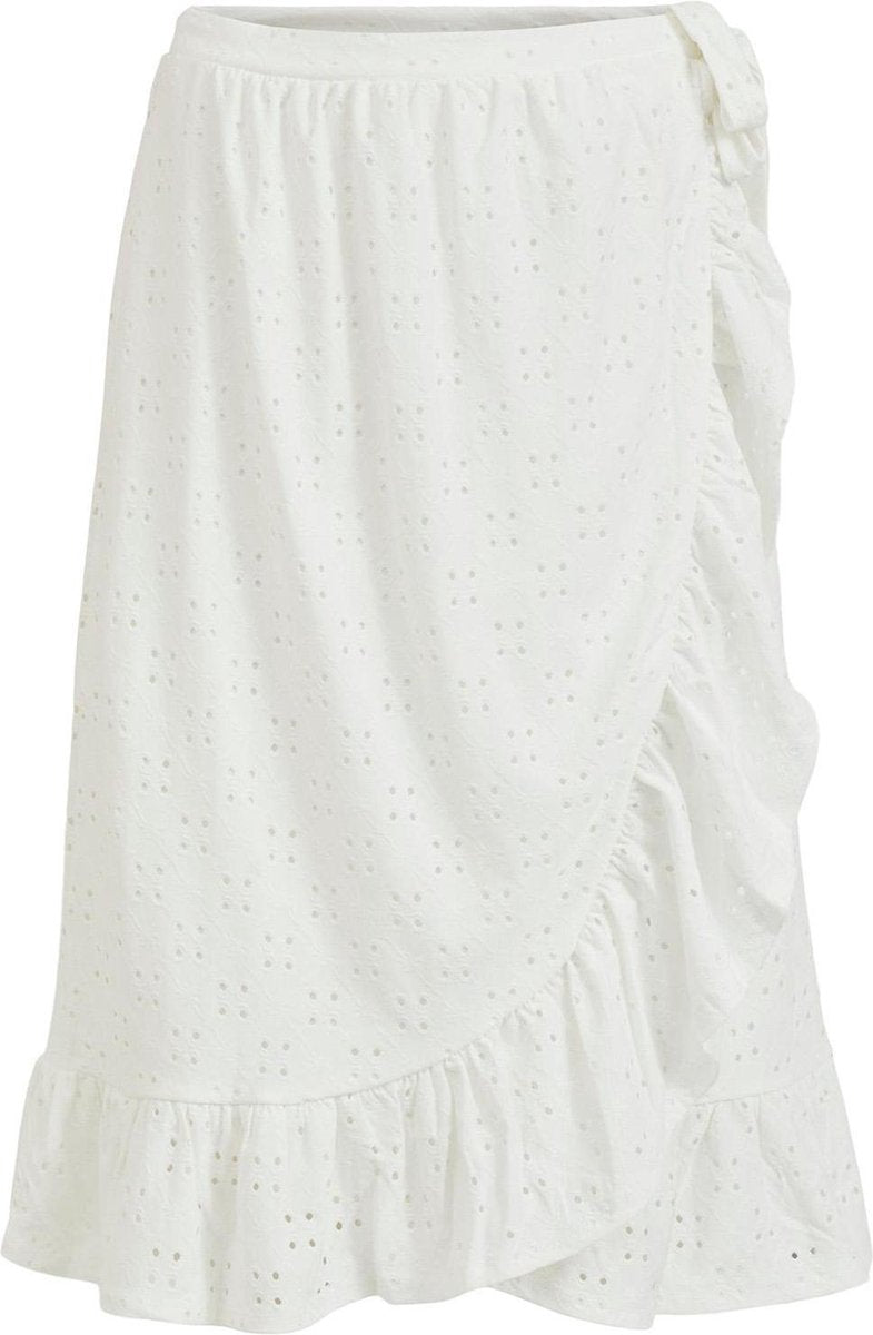 Vikawa Midi Emb Wrap Skirt/ Ret/ka/ 14067585 Cloud Dancer