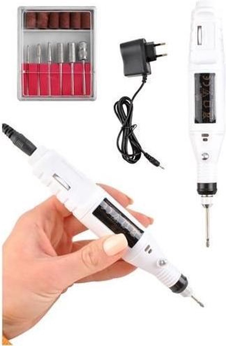 Beautylush Elektrische Nagelvijl Freesmachine Wit #8946