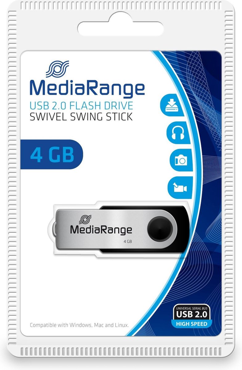 MediaRange MR907 - USB-stick - 4 GB