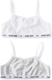 Little Label | meisjes bralette - 2 stuks | wit