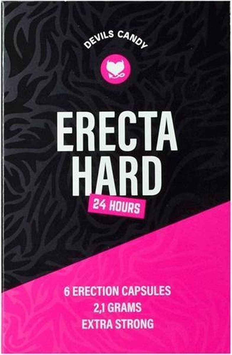 Erecta Hard - Devils Candy - Drogisterij - Erectiemiddelen - Discreet verpakt en bezorgd