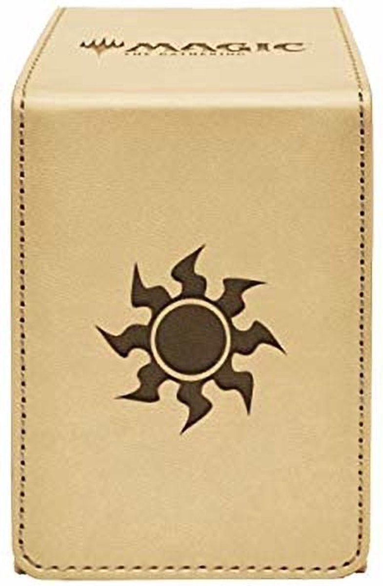 Asmodee DECKBOX MTG Alcove Flip Box - Plains -