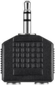 Belkin Audio Splitter - 3.5 mm naar 2 x 3.5 mm - Zwart