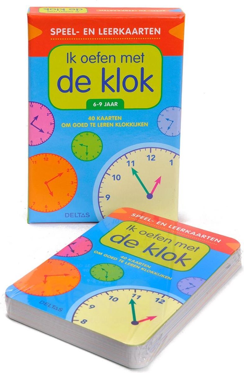 Ik oefen met de klok 6-9 jaar