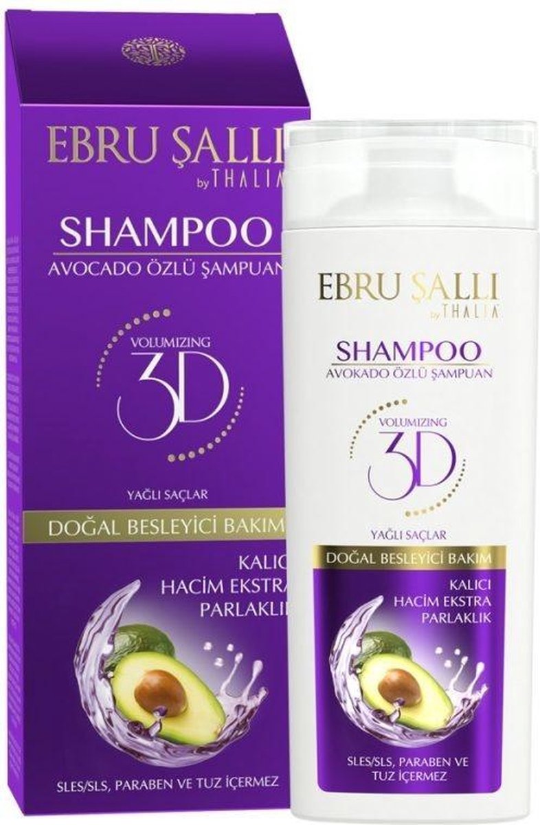 Thalia Ebru Şalli by Thalia Avocado Shampoo Paars 300 ml