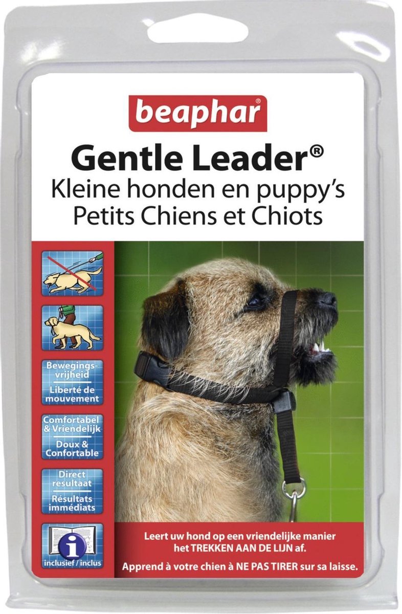 Gentle Leader hoofdhalster Small zwart Beaphar