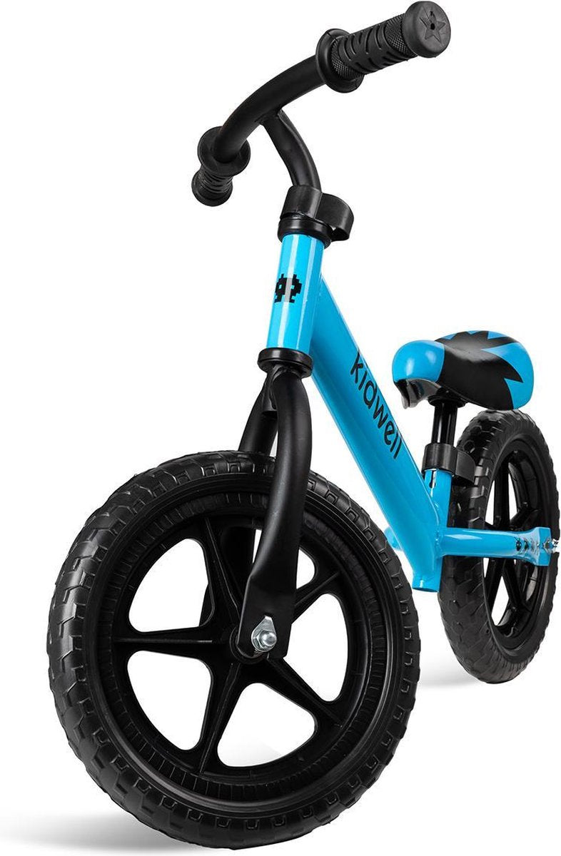 Kidwell Rebel - Loopfiets - Unisex - Blauw - 12