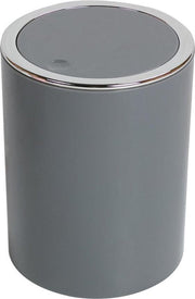 Baytex Afvalemmer 5L Shiny Grijs