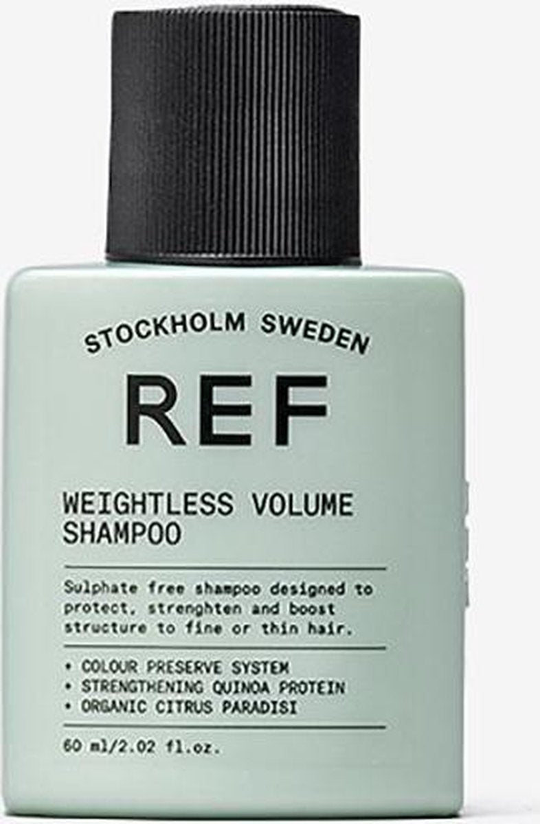 REF Weightless Volume Vrouwen Voor consument Shampoo 60 ml