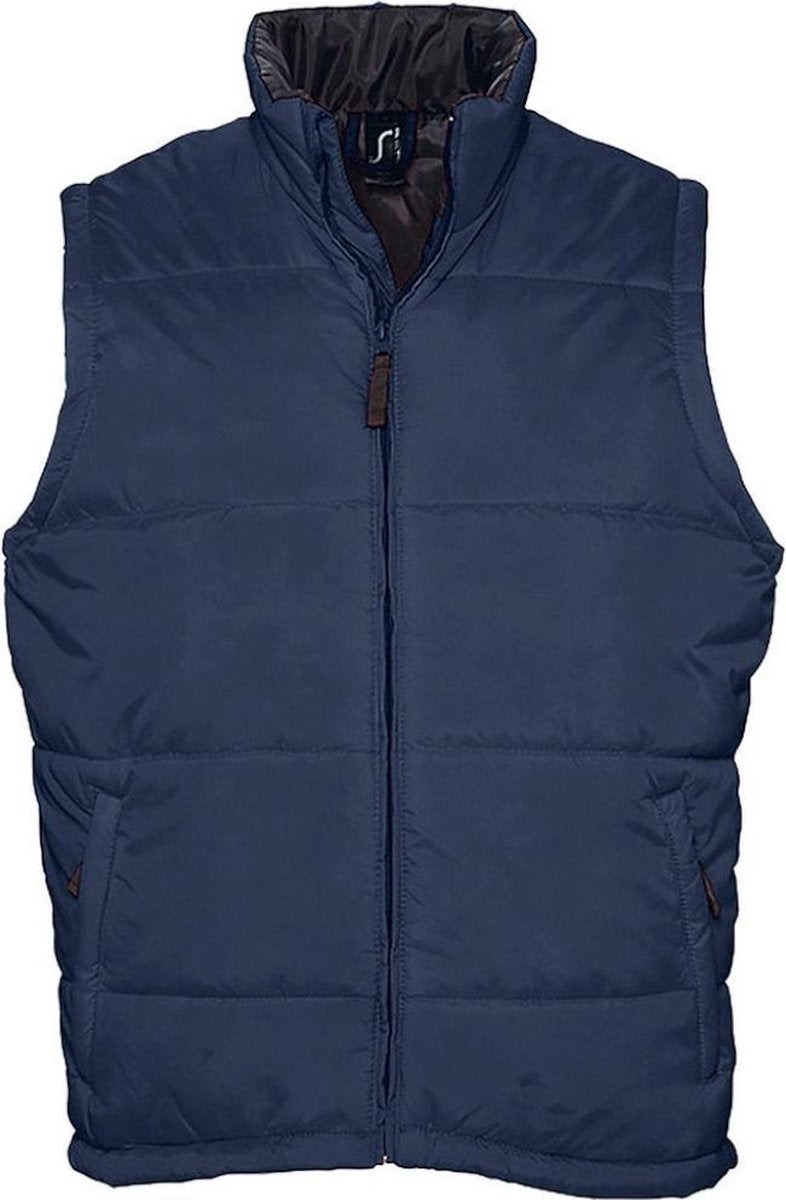 SOLS Warm Unisex Gewatteerd Bodywarmer Jasje (Marine)