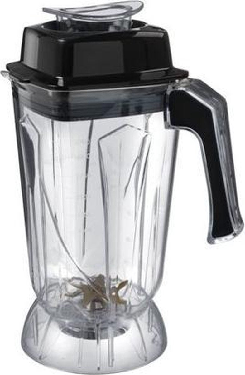 Blender Kan met mes met titanium deklaag