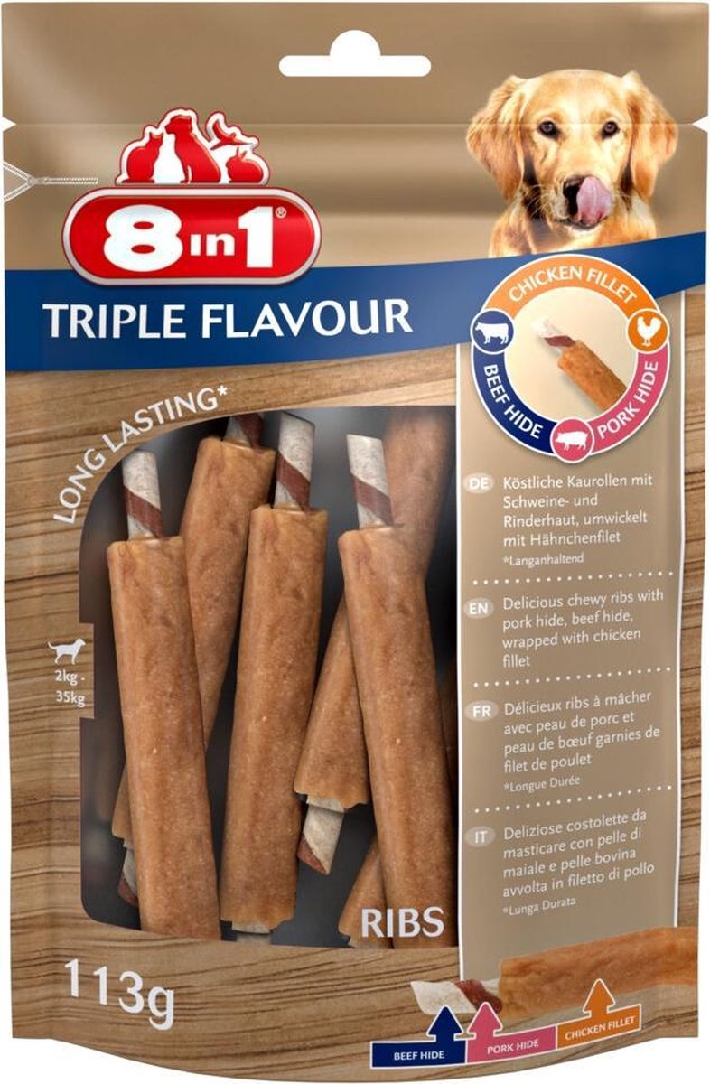 10x 8in1 Triple Flavour Ribs 6 stuks
