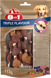 6x 8in1 Triple Flavour Skewers 6 stuks