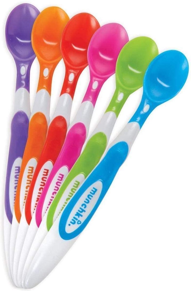 Munchkin  lepels soft tip spoons  6 stuks