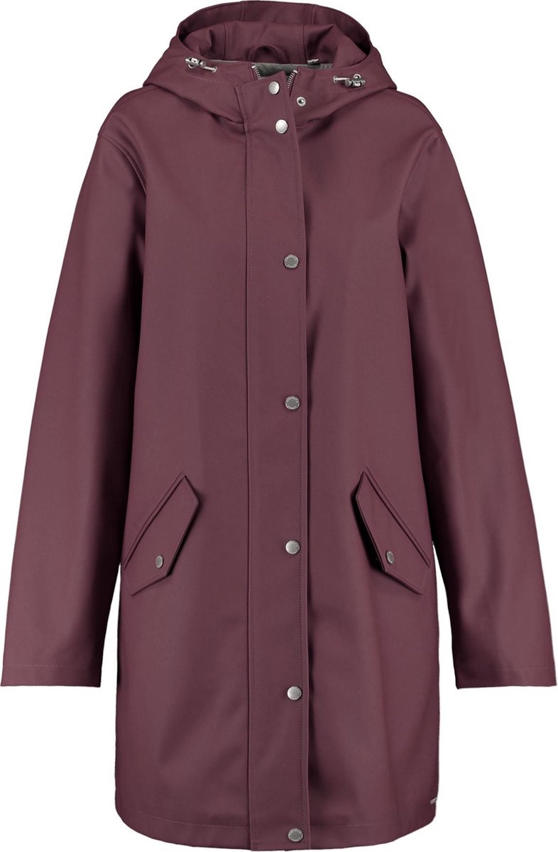America Today Dames Regenjas - Janice - Rood - Maat: S