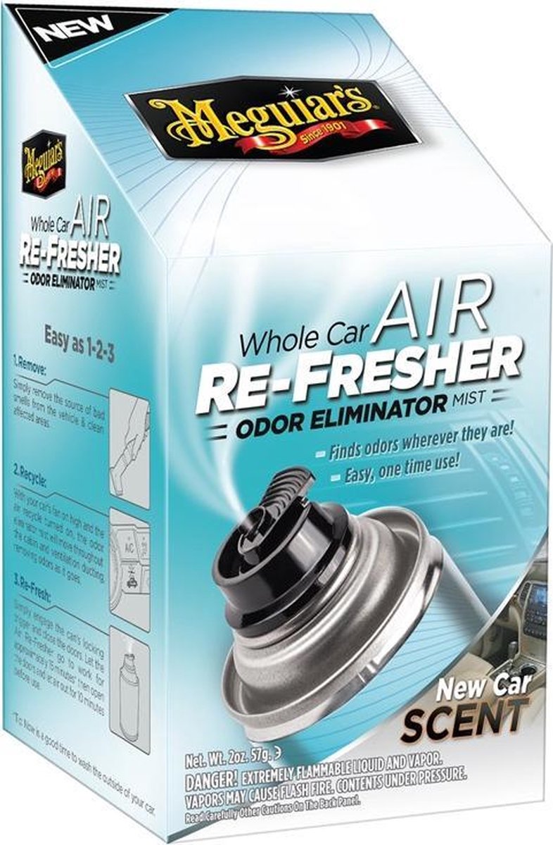 Meguiars G16402 Air Refreshner New Car Scent 59ml
