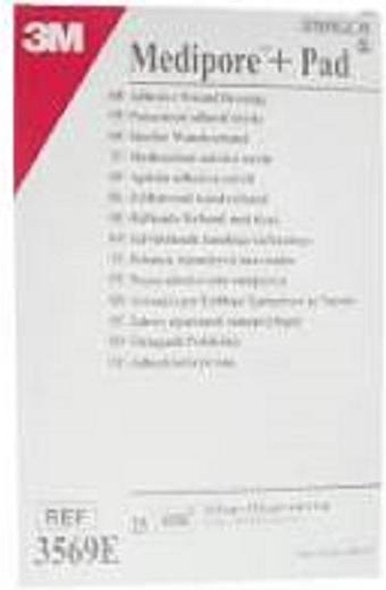 Medipore + Pad -3M- 10x20cm 25 stuks
