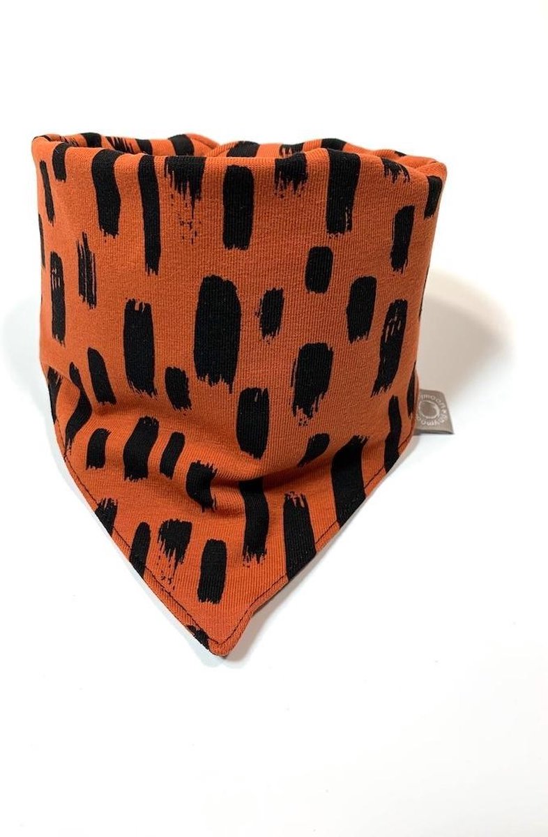tinymoon Unisex Sjaal – slab/bandana – Tiny Sweeps – Stone – Maat 0 tot 1