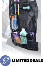 Auto organizer voor volwassenen of kinderen - Autostoel organiser - Zeer handig! - Zwart - LimitedDeals