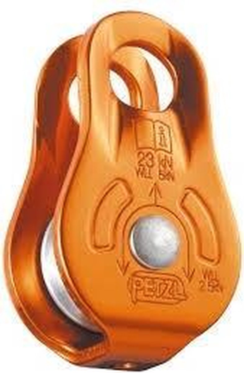 Petzl Fixe compacte katrol met robuuste lagering