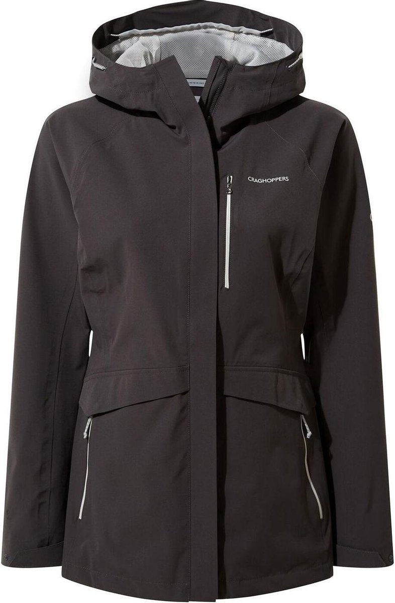 Craghoppers - Waterdichte Softshell jas voor dames - Caldbeck - Donker Grijs - maat M (40)