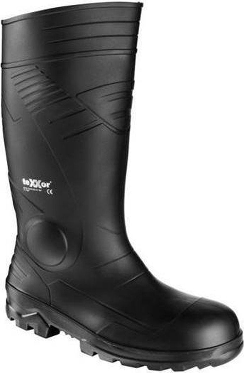 Regenlaars PVC S5 (stalen neus) zwart- maat 46
