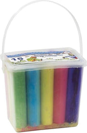 Stoepkrijt emmer - 45 stuks