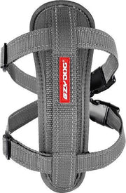 EzyDog Chest Plate - Hondentuig - 2XS - Grijs