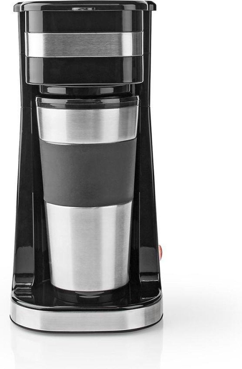Koffiezetapparaat | Maximale capaciteit: 0.4 l | 1 | Warmhoudfunctie | Zwart/Zilver